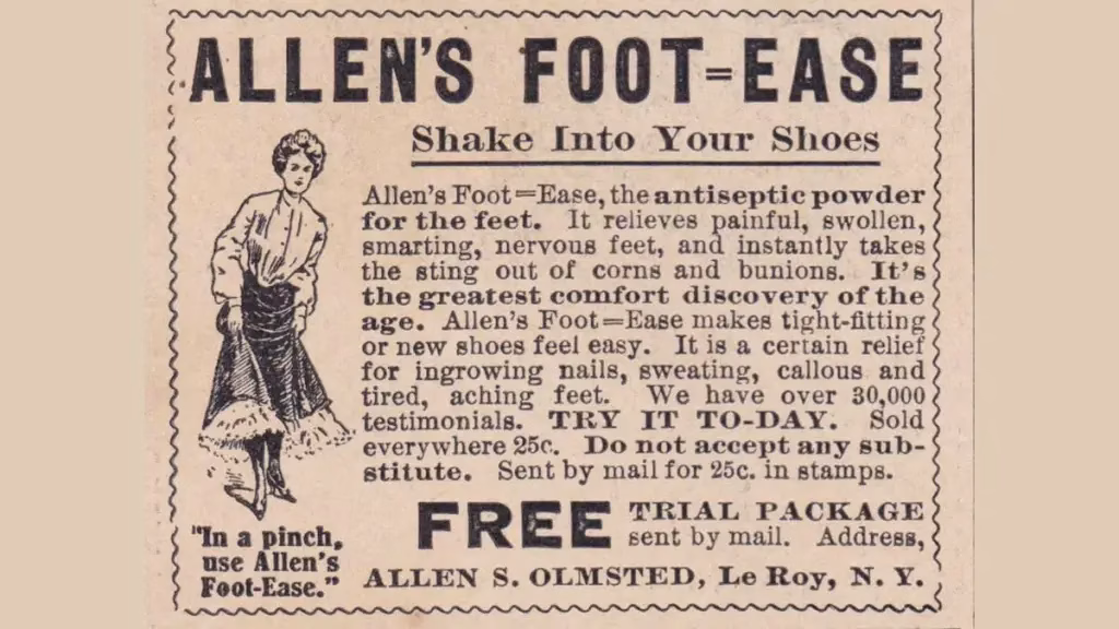 Vintage magazine advertisements from past decades