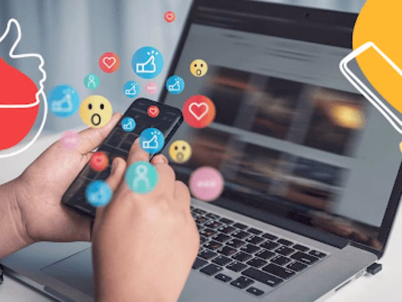 Content shared on social media platforms for marketing purposes