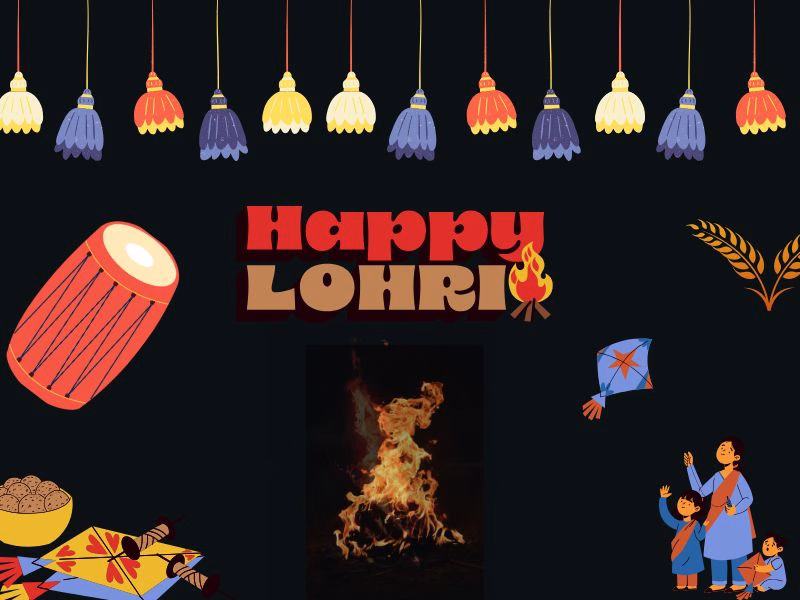Happy Lohri 2025 – Best Wishes, Messages, Quotes, & Captions to Share