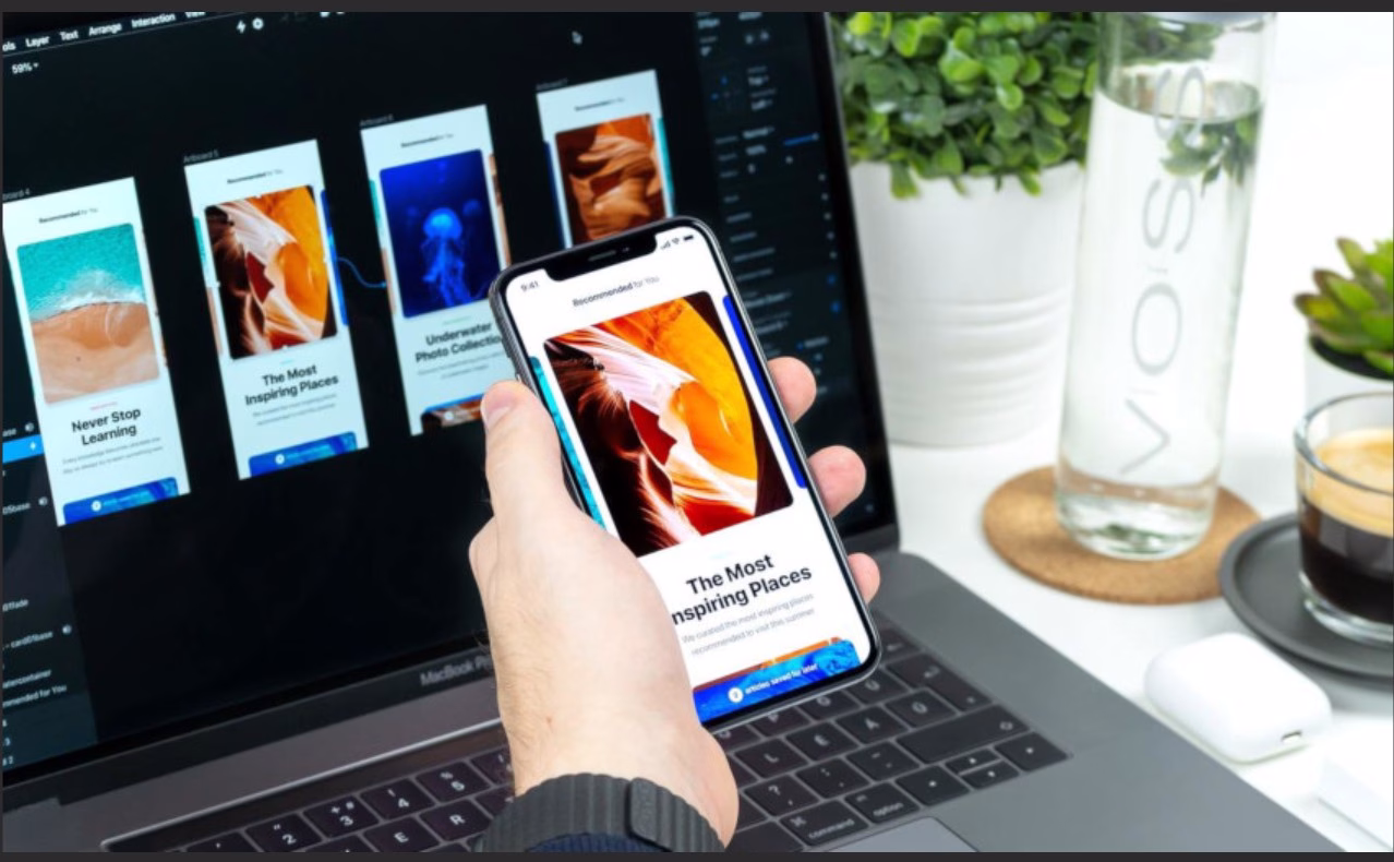 Mobile-optimized website screenshot