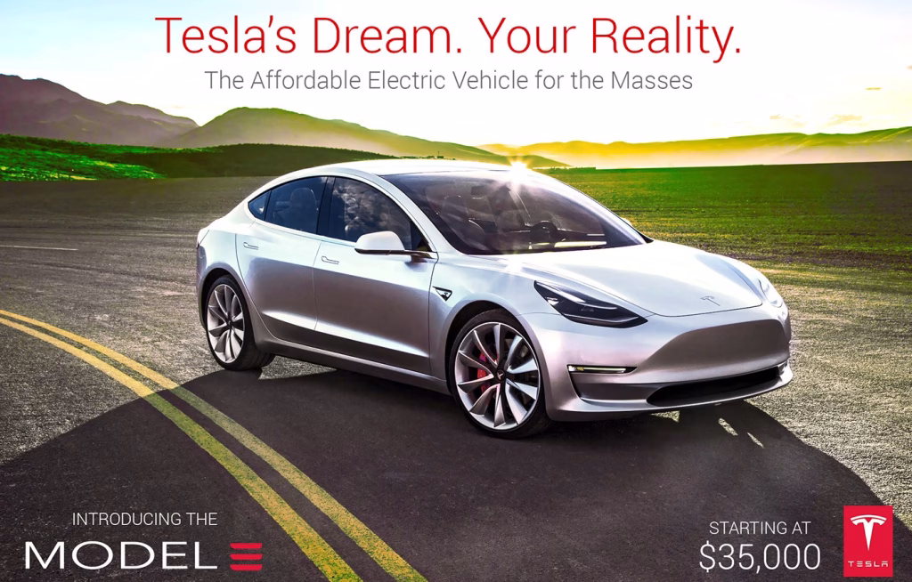 Tesla car model introduction