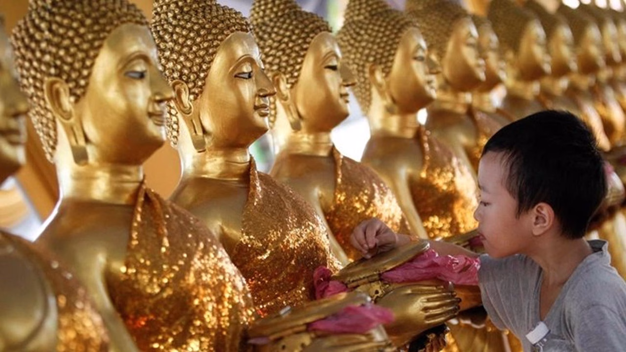 Personalized happy buddha purnima greetings