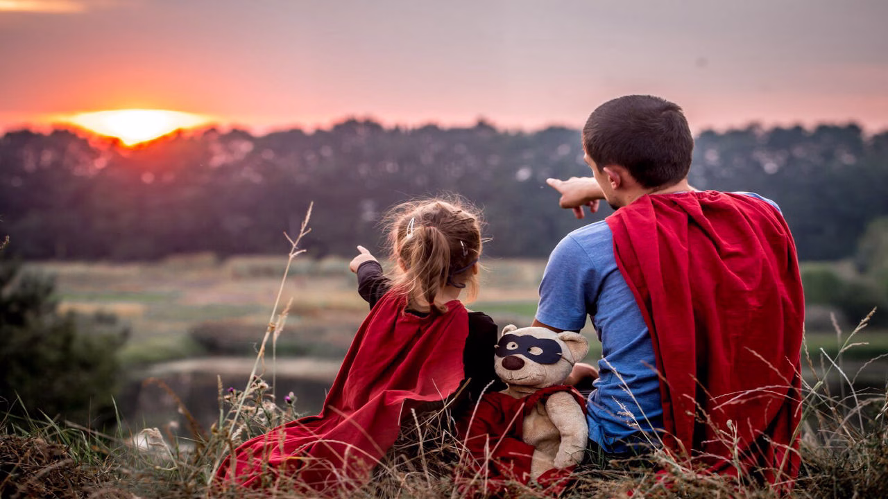 A Father’s Day message ready to be shared as a status on social media