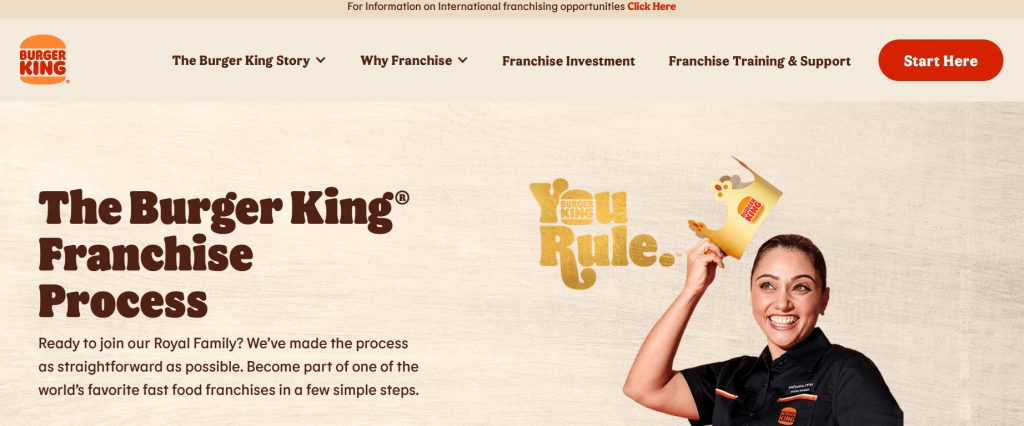 Burger King restaurant locations and delivery partners