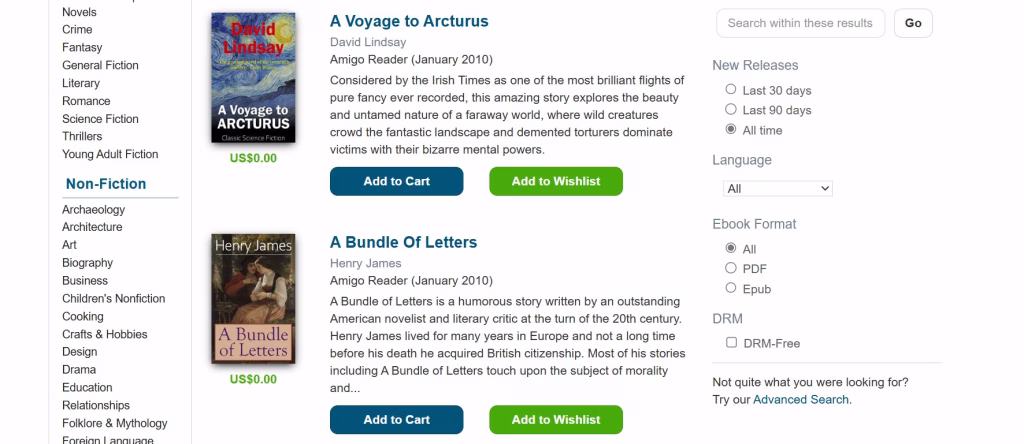 eBook cover as an example of long form content