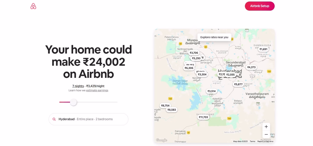Click through landing page previewing product before checkout