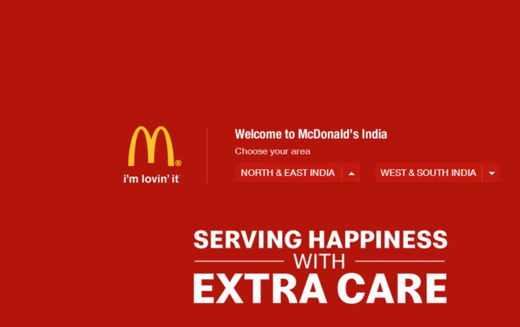 I’m Lovin’ It campaign by McDonald’s featuring global advertising slogan