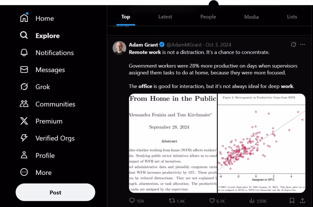 Screenshot of a Twitter poll engaging users with a fun question