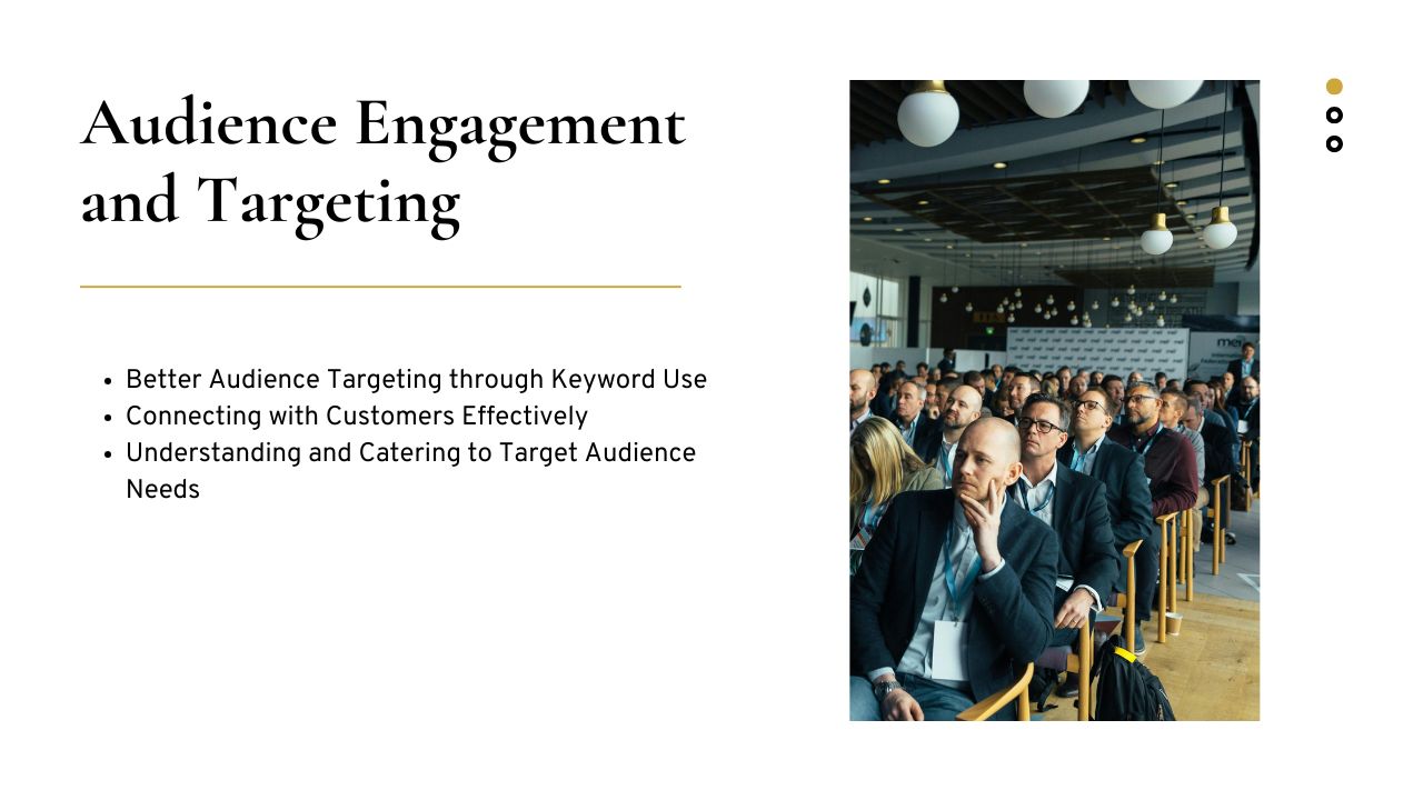 Content strategies focused on targeting the right audience and boosting engagement