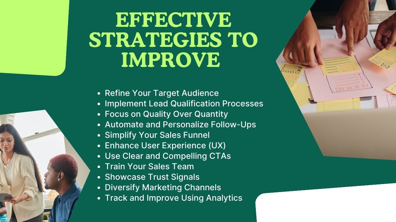 Proven strategies to improve lead conversion rates and boost sales