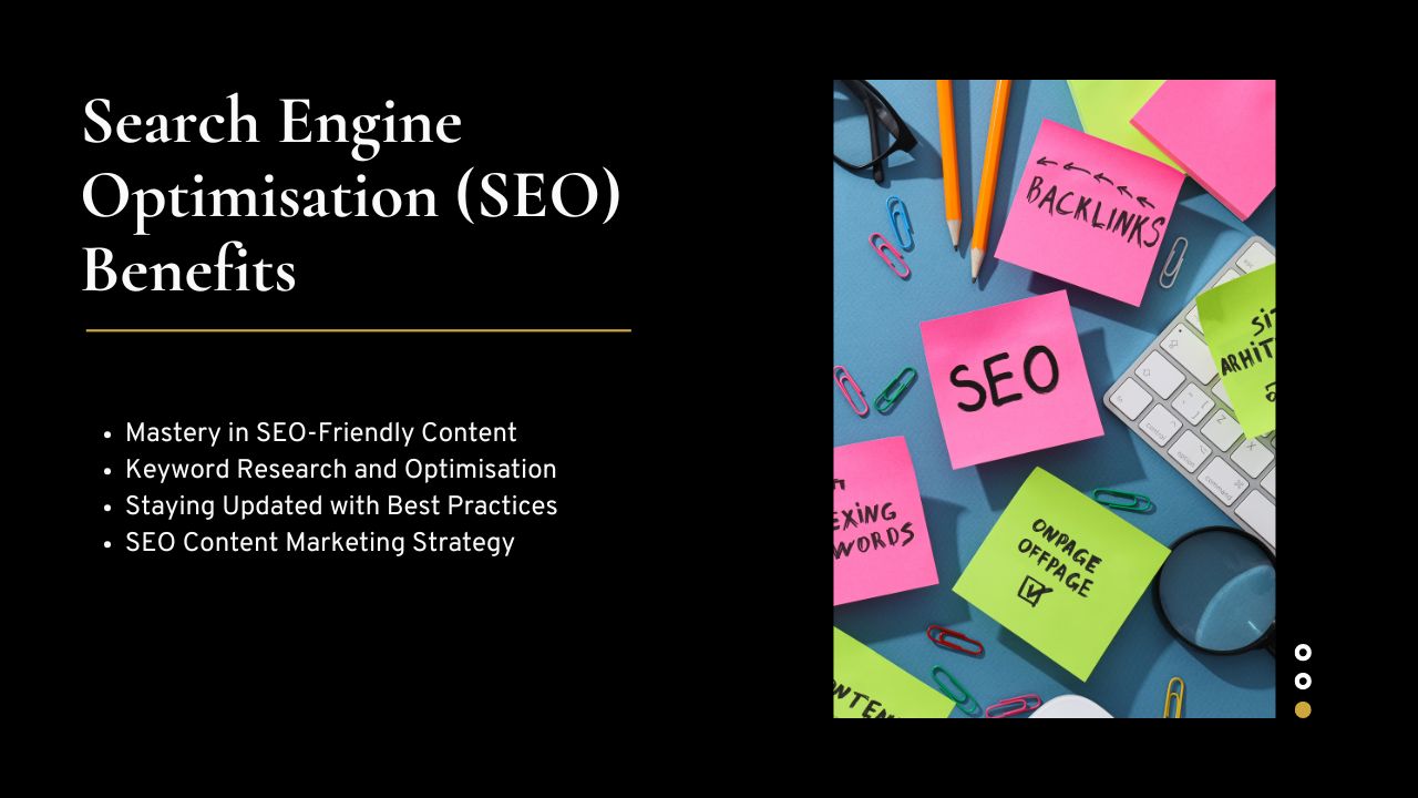 SEO benefits for better online visibility and website traffic