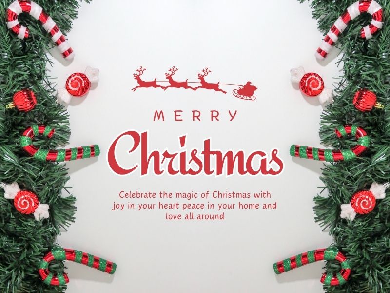 Christmas-themed Facebook post ideas for festive content