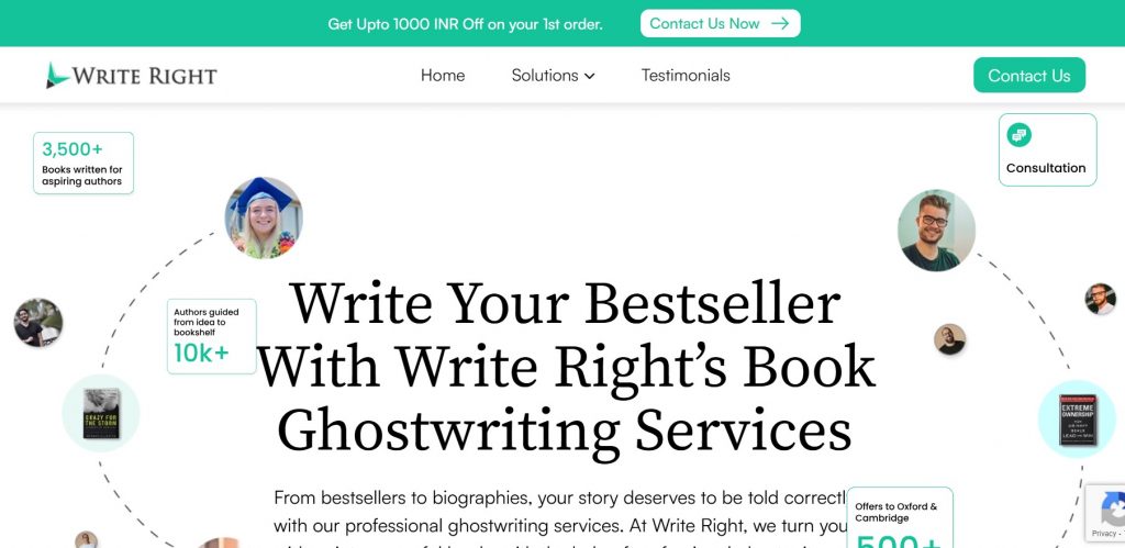 Write Right agency offering creative and branding content services